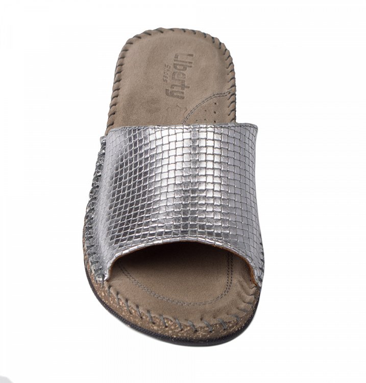 Apostolidis Shoes 1138 Ασημι Ψαθα