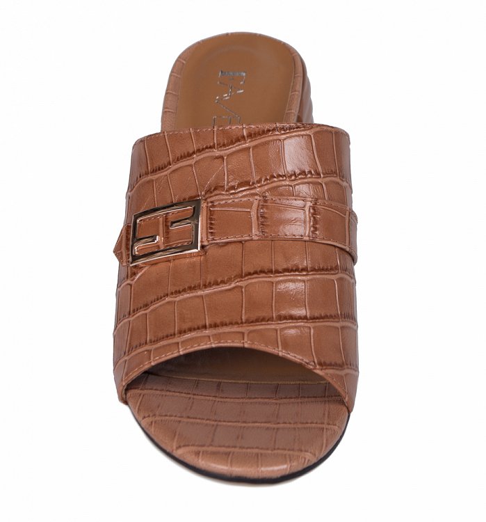 Favela Foxy Mules 0116000907 Brown
