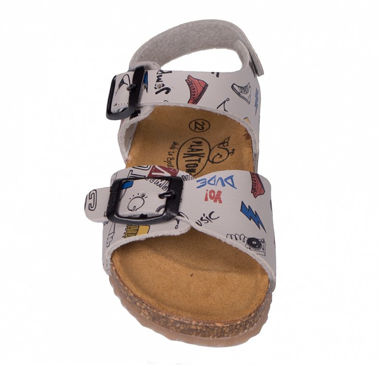 Plakton Kids Pixel 855065 Estampado Siroco Gris