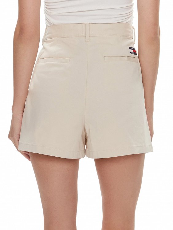 Tommy Hilfiger Υφασμάτινο Σορτς DW0DW17775 ACG Μπεζ Regular Fit