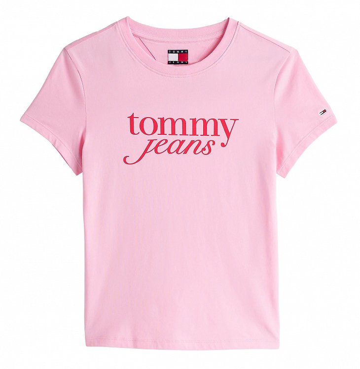Tommy Hilfiger Γυναικείο T-Shirt DW0DW19447 TPF Ροζ