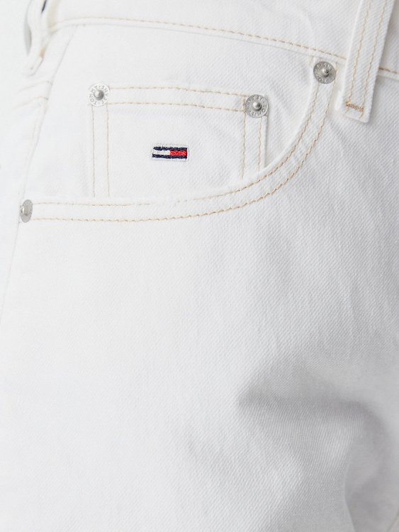 Tommy Hilfiger Γυναικείο Τζιν Σορτς DW0DW20093 1CE Λευκό