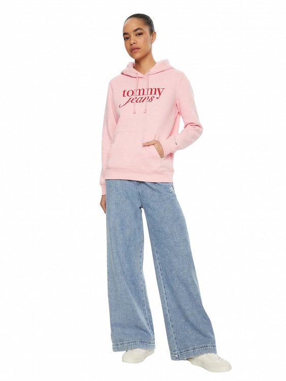 Tommy Hilfiger Γυναικείο Φούτερ DW0DW20170 TPF Ροζ
