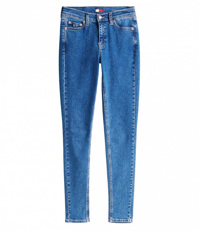 Tommy Hilfiger Γυναικείο Τζιν Παντελόνι DW0DW20220 1A5 Μπλε Skinny Fit