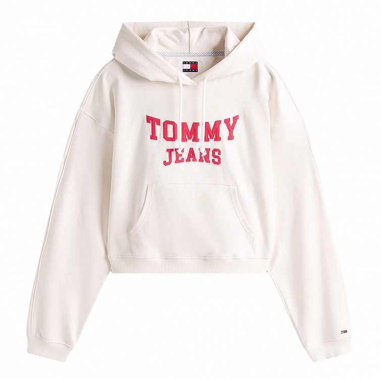 Tommy Hilfiger Γυναικείο Φούτερ DW0DW21598 YBH Εκρού