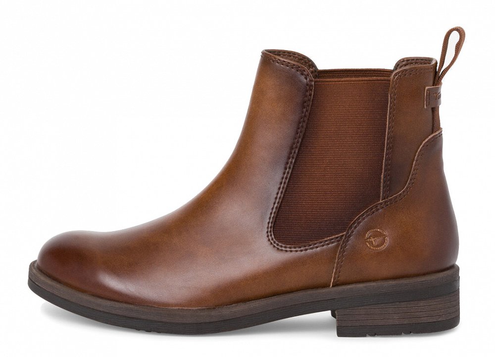 Tamaris Μποτάκι Flat 1-25312-29 305 Cognac