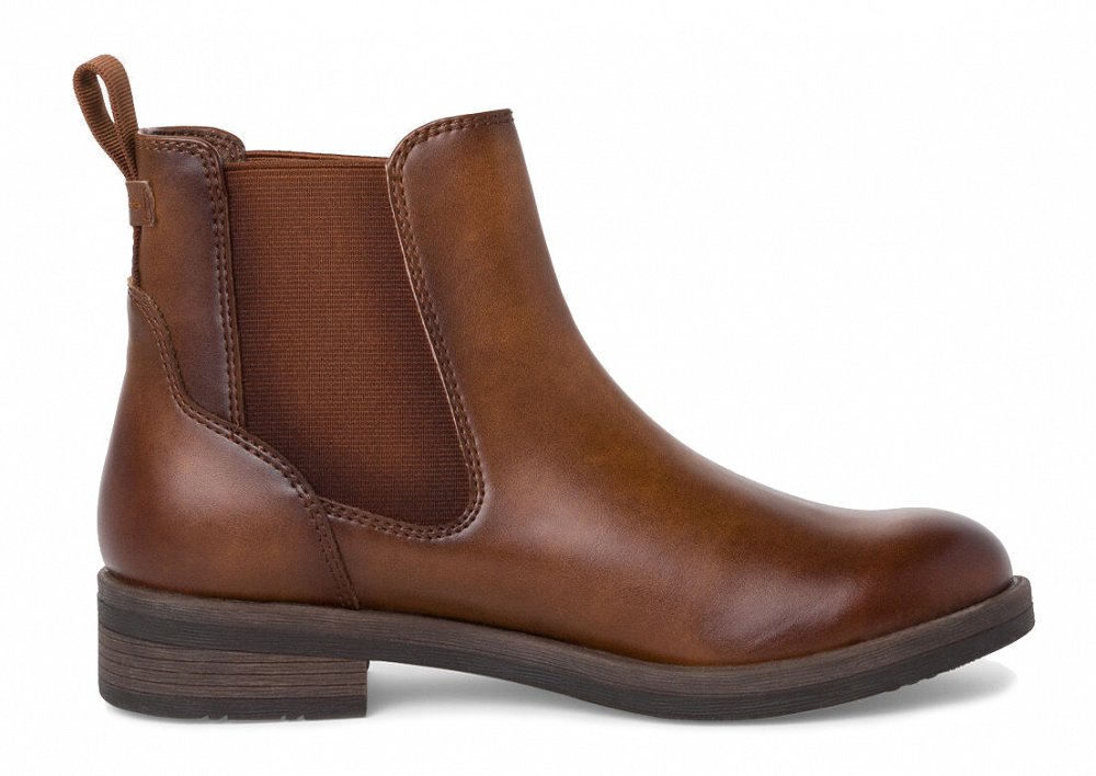 Tamaris Μποτάκι Flat 1-25312-29 305 Cognac