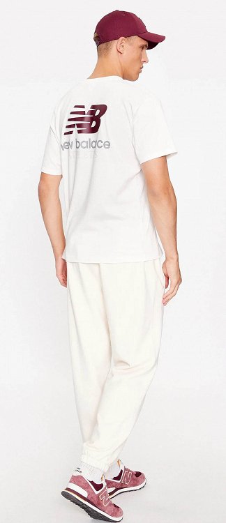 New Balance Ανδρικό T-Shirt MT31504 SST Λευκό