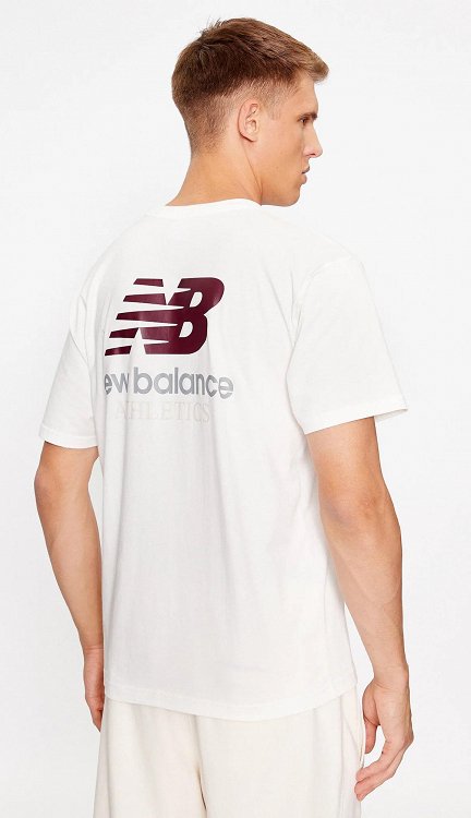 New Balance Ανδρικό T-Shirt MT31504 SST Λευκό
