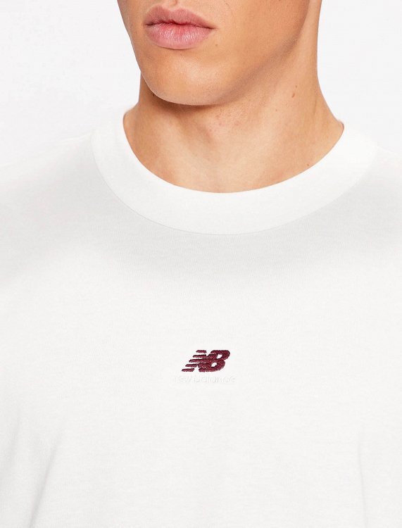New Balance Ανδρικό T-Shirt MT31504 SST Λευκό