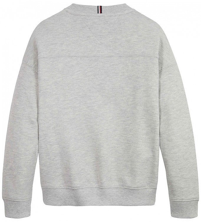 Tommy Hilfiger 1985 Varsity Sweatshirt KB0KB08301 PIN New Light Grey Heather