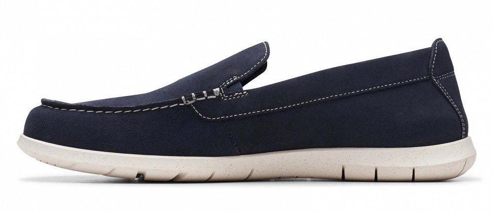 Clarks Flexway Step 26176955 Navy Suede