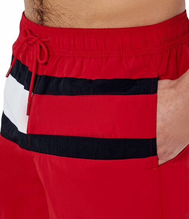 Tommy Hilfiger Ανδρικό Μαγιό UM0UM03474 XLD Κόκκινο