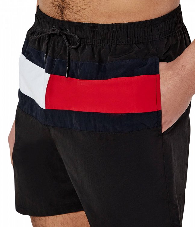 Tommy Hilfiger Ανδρικό Μαγιό UM0UM03474 BDS Μαύρο