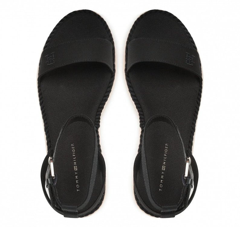 Tommy Hilfiger Rope Flatform FW0FW07019 BDS Black