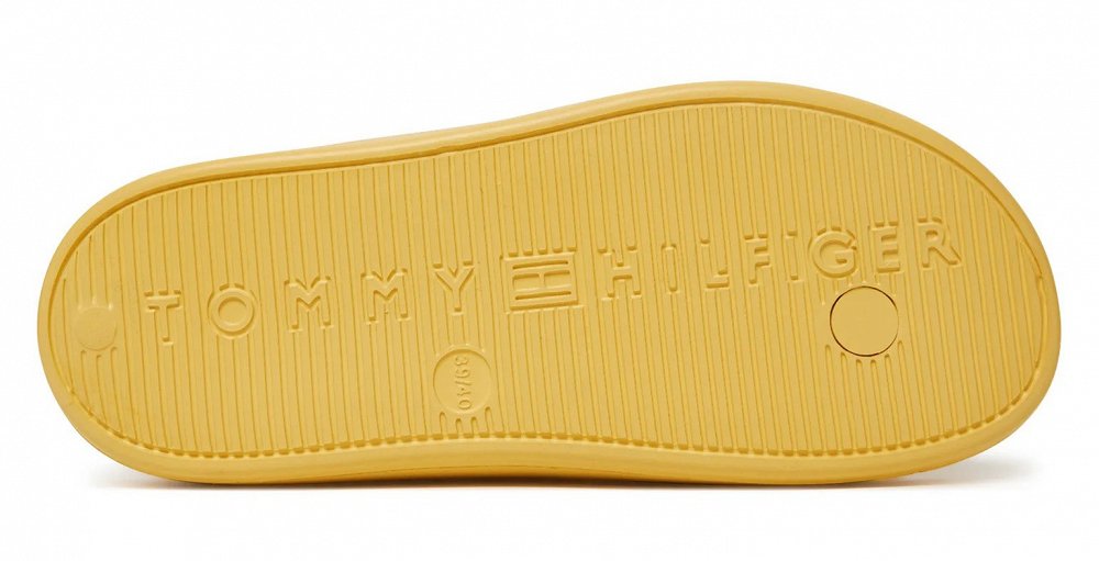 Tommy Hilfiger Γυναικεία Σαγιονάρα Comfort Beach Sandal FW0FW08522 ZQM Κίτρινο