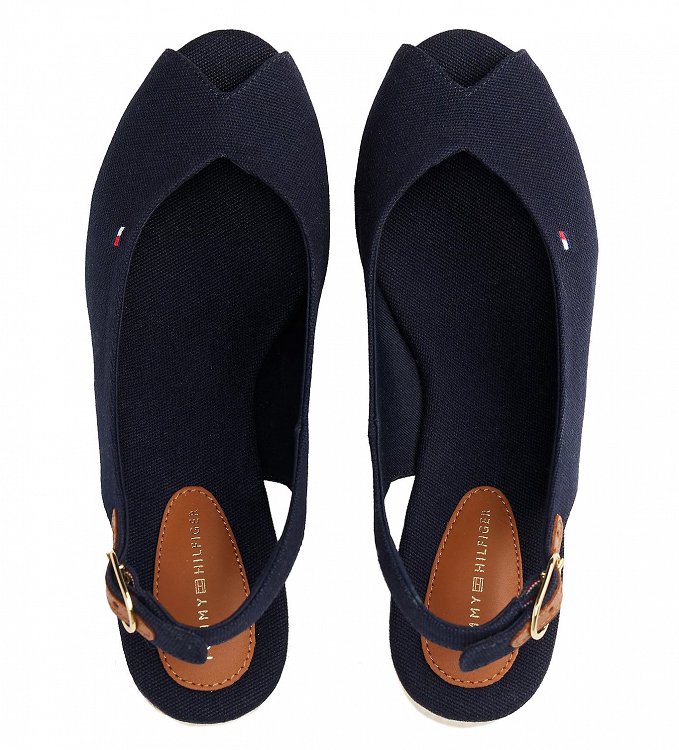 Tommy Hilfiger Flag Mid Wedge Espadrille FW0FW08595 DW5 Μπλε
