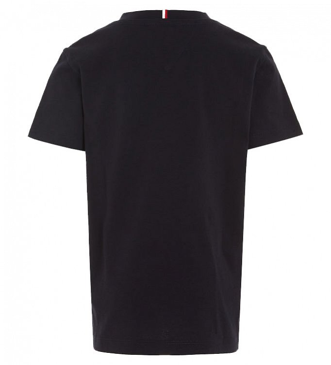 Tommy Hilfiger Th Logo Tee S/S KB0KB08807 DW5 Desert Sky (Μπλε Σκούρο)