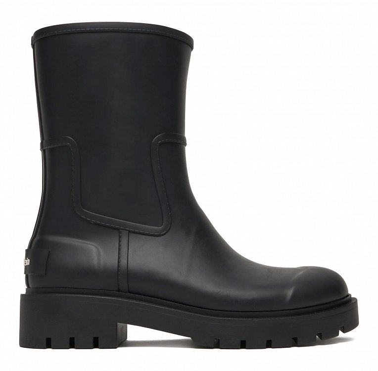 Calvin Klein Γυναικεία Γαλότσα Mid Rainboot YW0YW02004 BEH Μαύρο