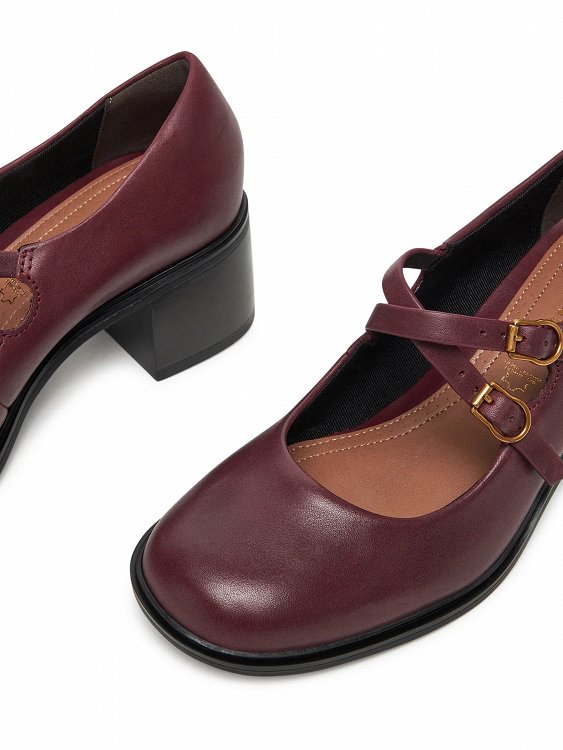 Tamaris Δερμάτινες Γόβες 1-22411-45 537 Merlot