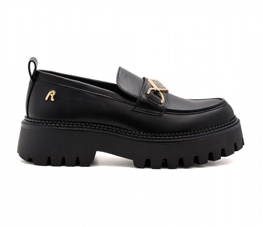 Replay Γυναικεία Loafers Numb Void GWL92.000.C000GS  C098 Μαύρο