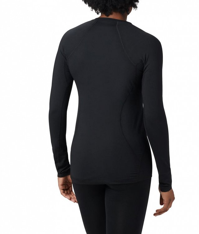 Columbia Γυναικεία Ισοθερμική Μπλούζα Midweight Stretch Long Sleeve Top Baselayer AL6763-011 Μαύρο