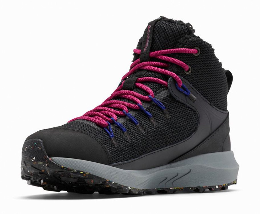 Columbia Γυναικείο Μποτάκι Trailstorm™ Mid Waterproof Omni Heat™ 2005491-010 Black