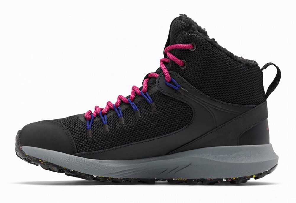 Columbia Γυναικείο Μποτάκι Trailstorm™ Mid Waterproof Omni Heat™ 2005491-010 Black