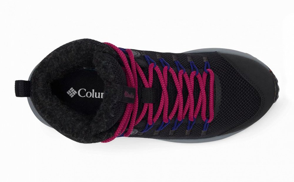 Columbia Γυναικείο Μποτάκι Trailstorm™ Mid Waterproof Omni Heat™ 2005491-010 Black