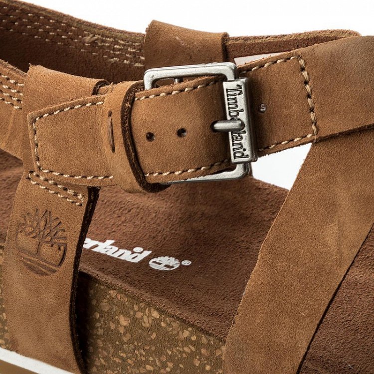 Timberland Sandals Malibu Waves Ankle 0A1MQR F13 Rust Nubuck