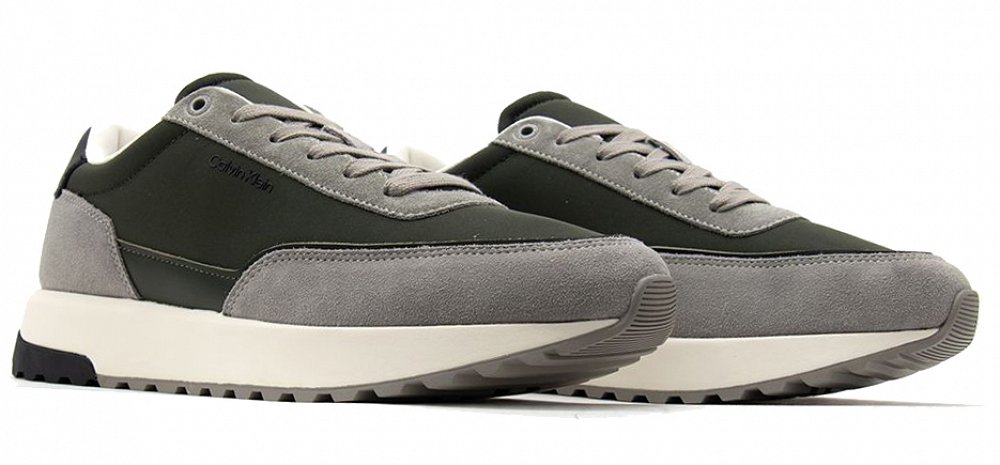 Calvin Klein Ανδρικό Sneaker HM0HM01714 02P Γκρι/Χακί