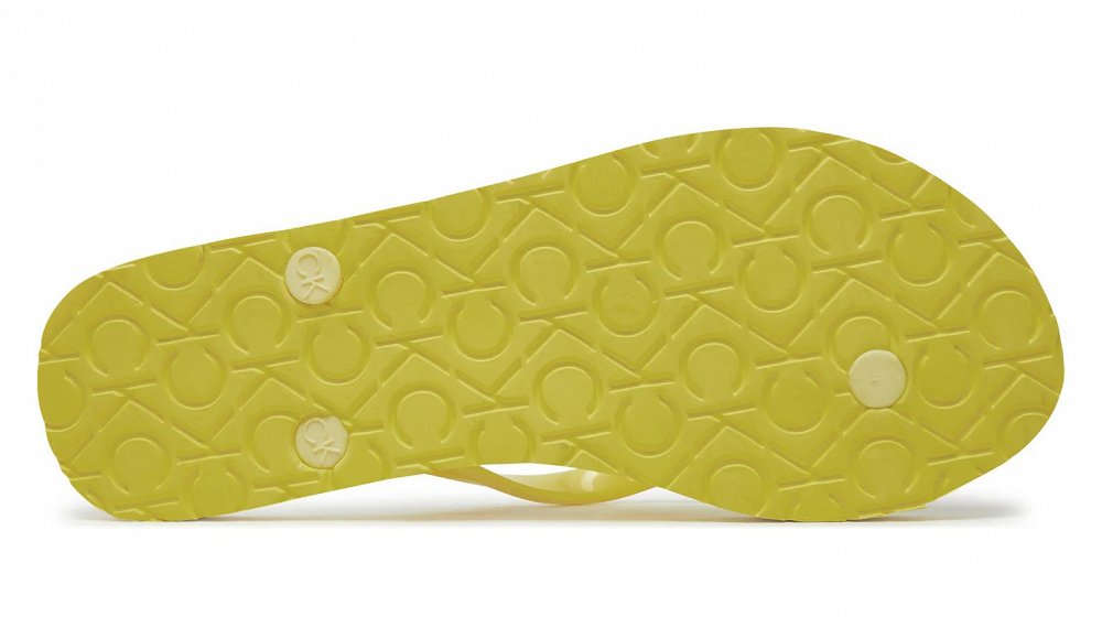 Calvin Klein Γυναικεία Σαγιονάρα HW0HW02043 ZCW Tender Yellow