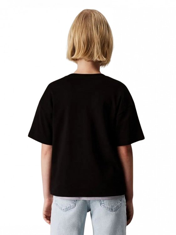 Calvin Klein Παιδικό T-Shirt Για Κορίτσια IG0IG02864 BEH Μαύρο