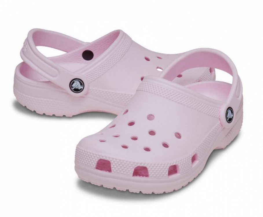 Crocs Classic Clog T 206990-6ZW Ροζ