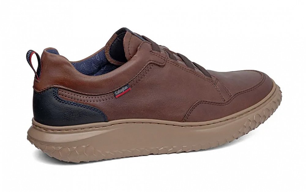 Callaghan Ανδρικό Δερμάτινο Sneaker 60805 Καφέ