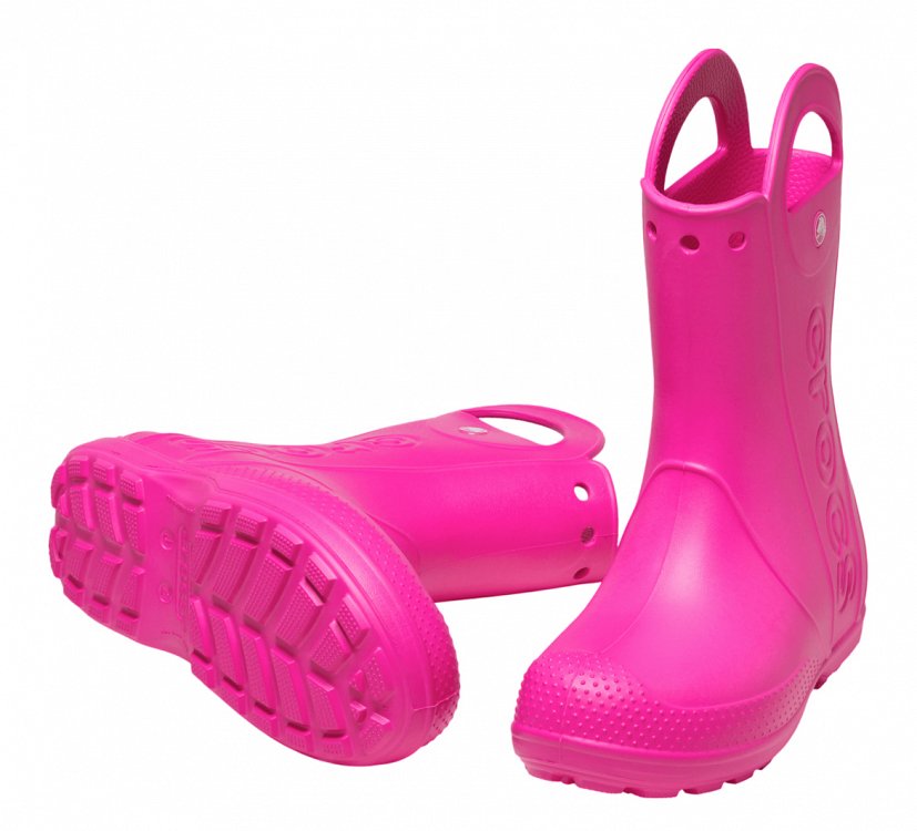 Crocs Handle It Rain Boot T 211056-6TW Pink Crush