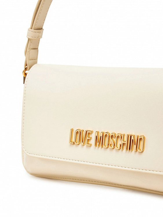 LOVE MOSCHINO Γυναικεία Τσάντα JC4058PP1MLO0110 Εκρού