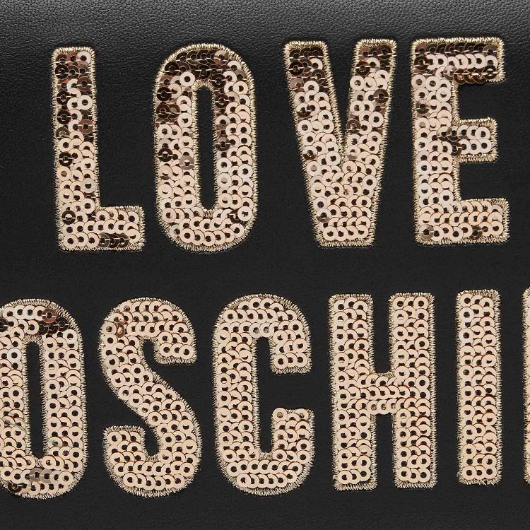LOVE MOSCHINO Γυναικεία Τσάντα JC4293PP0IKK100A Μαύρο/Χρυσό