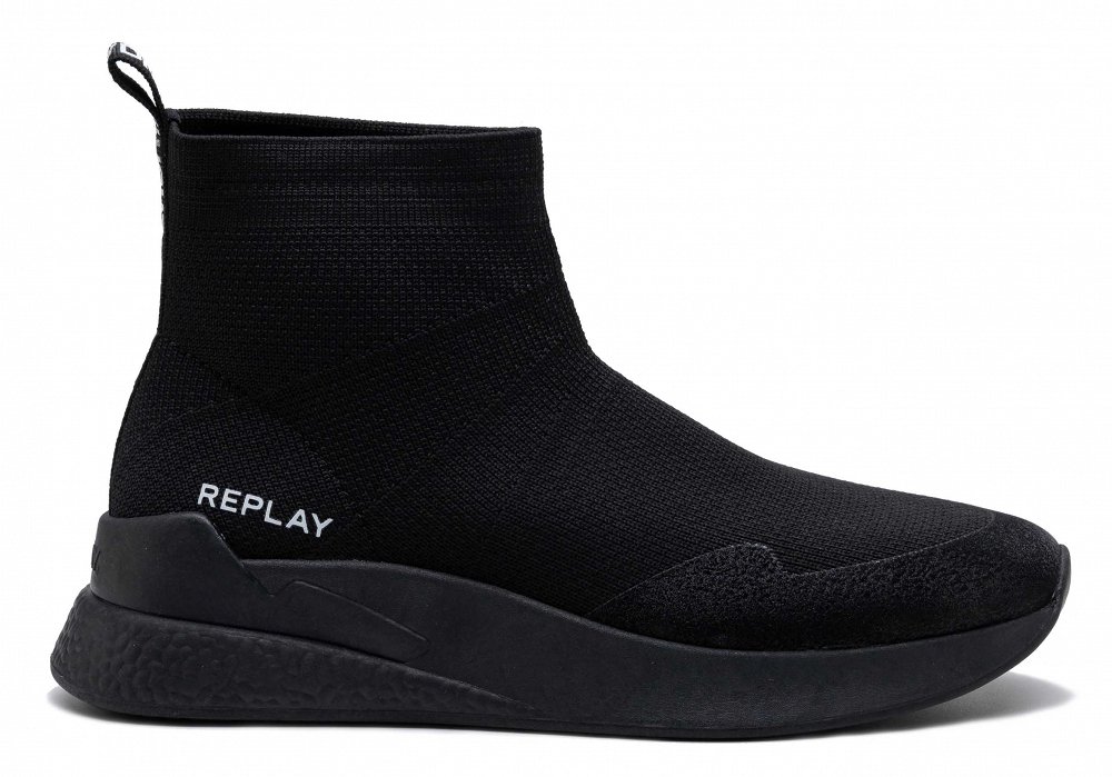 Replay Sneaker Maze Jr 3 GBS54.000.C0006T 0003 Μαύρο
