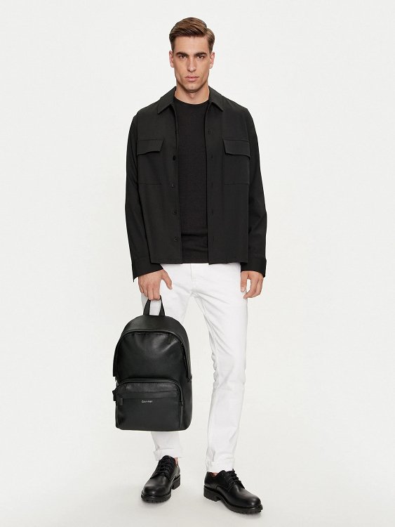 Calvin Klein Ανδρικό Σακίδιο Ck Must Campus Bp K50K511856 BEH Μαύρο