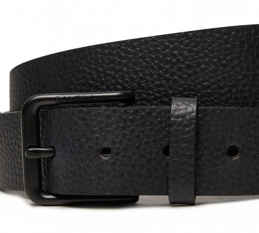 Calvin Klein Ανδρική Δερμάτινη Ζώνη 3.5mm K50K512085 0GX Μαύρο