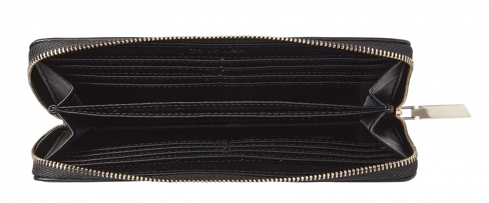Calvin Klein Re-Lock Slim Z/A Wallet Lg K60K608919 BAX Black