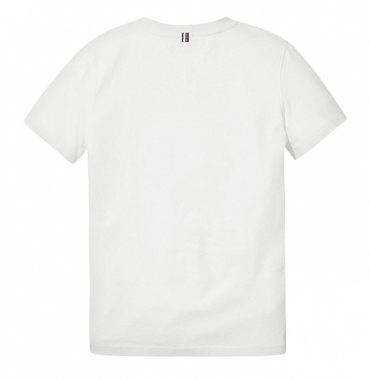 Tommy Hilfiger Boys Basic Cn Knit S/S KB0KB04140 123 Bright White