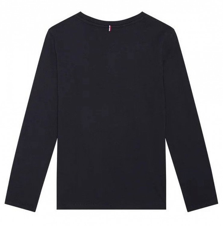 Tommy Hilfiger Boys Basic Cn Knit L/S KB0KB04141 420 Sky Captain