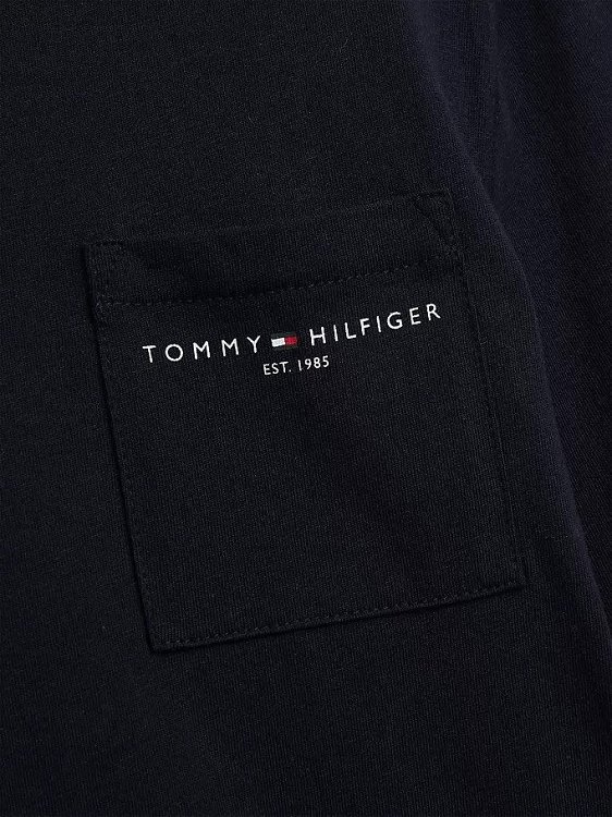 Tommy Hilfiger Kids Essential Pocket Tee L/S KB0KB07848s DW5 Desert Sky