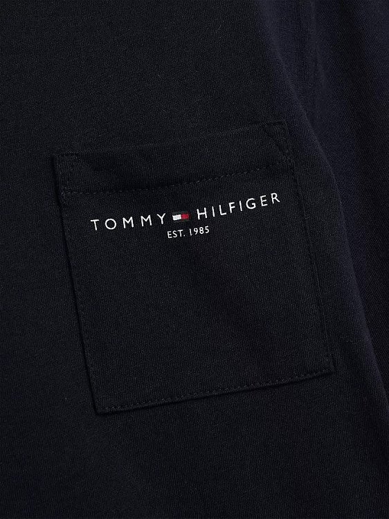 Tommy Hilfiger Kids Essential Pocket Tee L/S KB0KB07848 DW5 Desert Sky