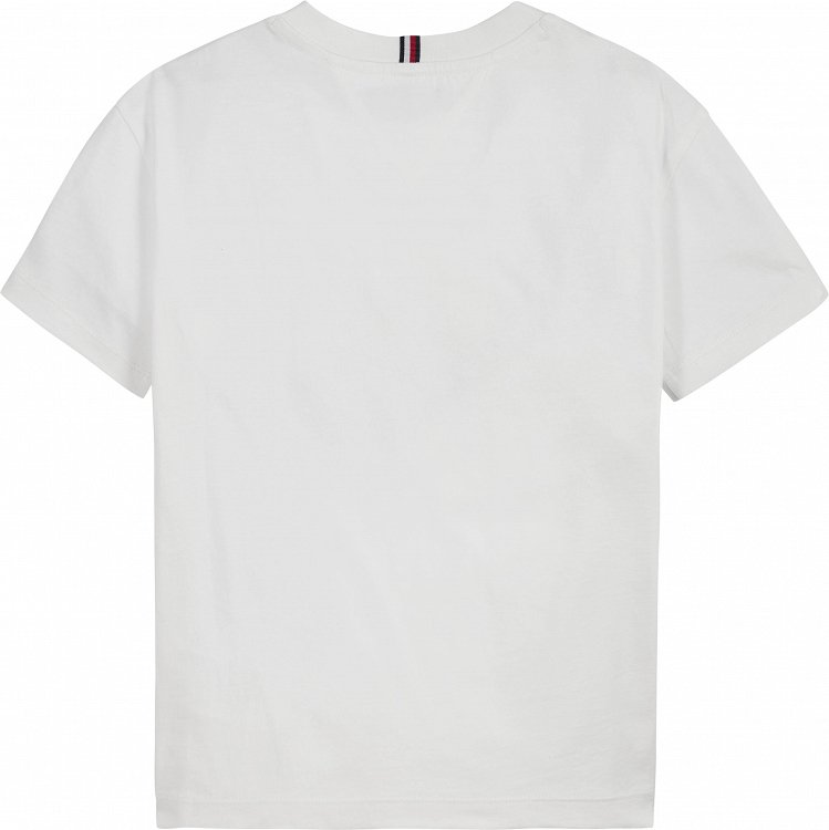 Tommy Hilfiger TH College 85 Tee S/S KB0KB08032s YBR White