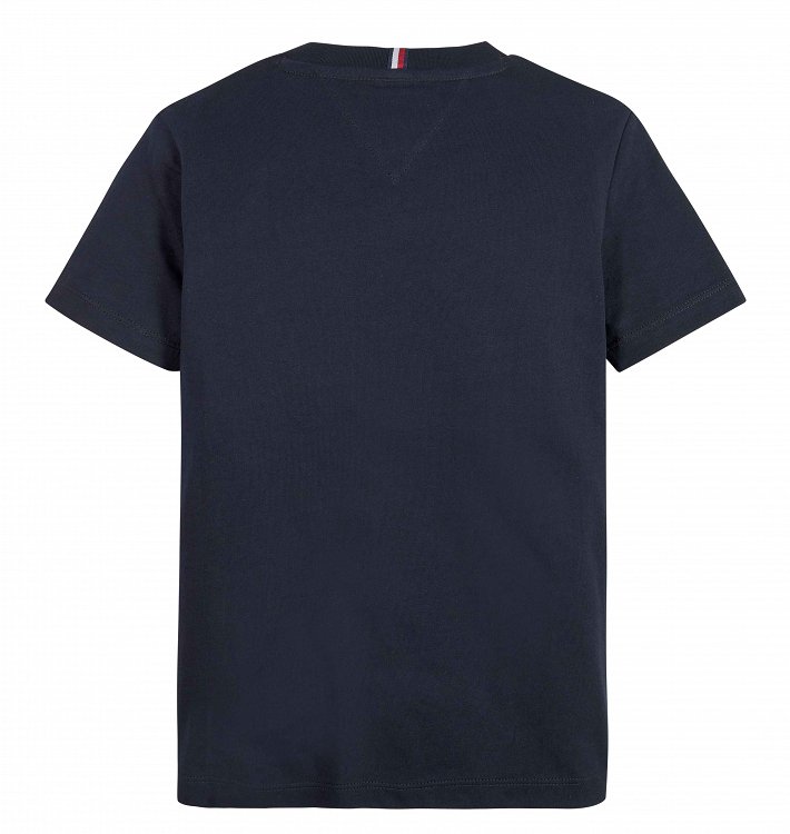 Tommy Hilfiger th Logo Tee Desert Sky KB0KB08201s DW5 Navy 