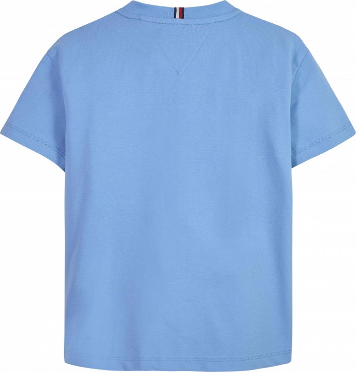 Tommy Hilfiger Kids Seasonal Tommy Logo Tee KB0KB08213 CY7 Skysail