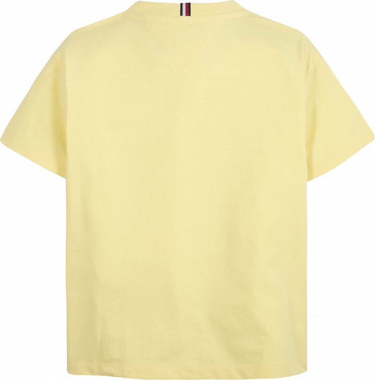 Tommy Hilfiger Kids Seasonal Tommy Logo Tee KB0KB08213 ZGC Sunny Day